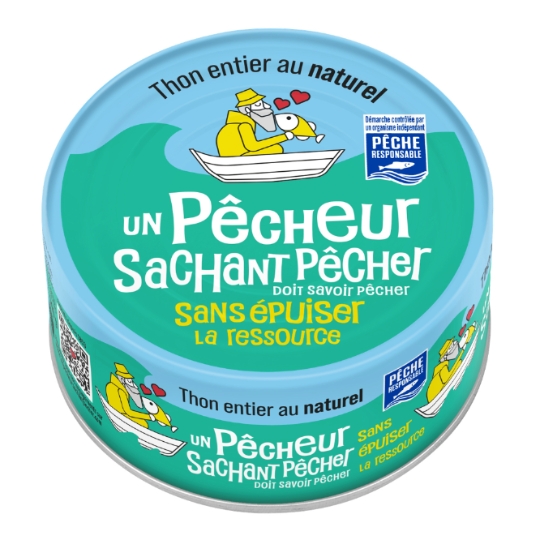 Thon Entier au Naturel UN PECHEUR SACHANT PECHER