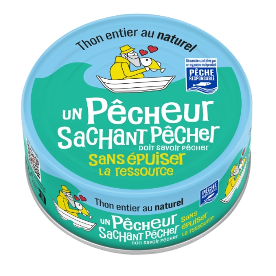Thon Entier au Naturel UN PECHEUR SACHANT PECHER