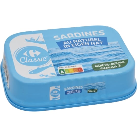 Sardines au Naturel CARREFOUR CLASSIC'
