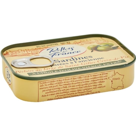 Sardines à l'Huile d'Olive Vierge Extra REFLETS DE FRANCE