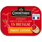 Sardines au Piment de Cayenne CONNETABLE