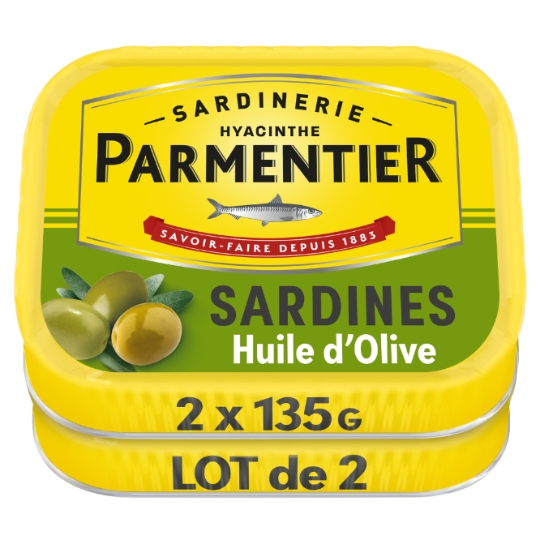 Sardines à l'Huile d'Olive PARMENTIER