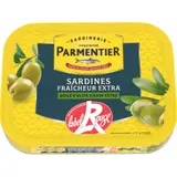 Sardines à Huile d'Olive Vierge Extra Label Rouge PARMENTIER