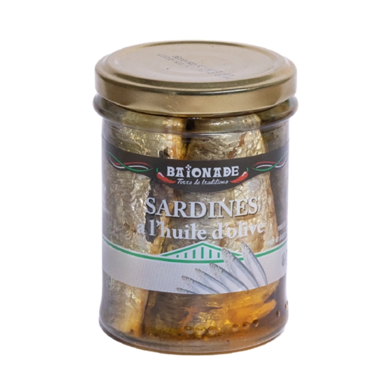 Sardines a l'Huile d'Olive BAIONADE