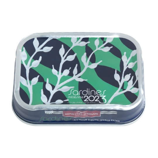 Sardines à l'Huile d'Olive Vierge Extra MOUETTES D'ARVOR