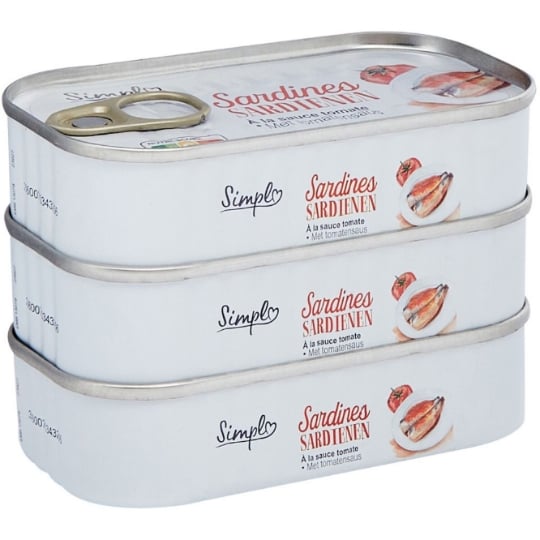 Sardines à la Sauce Tomate SIMPL