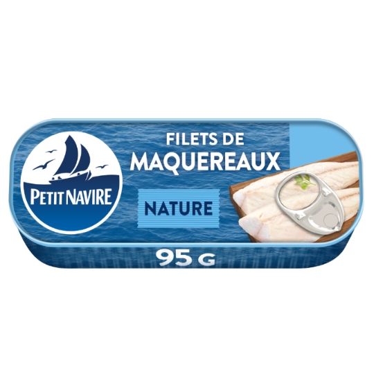Filets de Maquereaux Nature PETIT NAVIRE