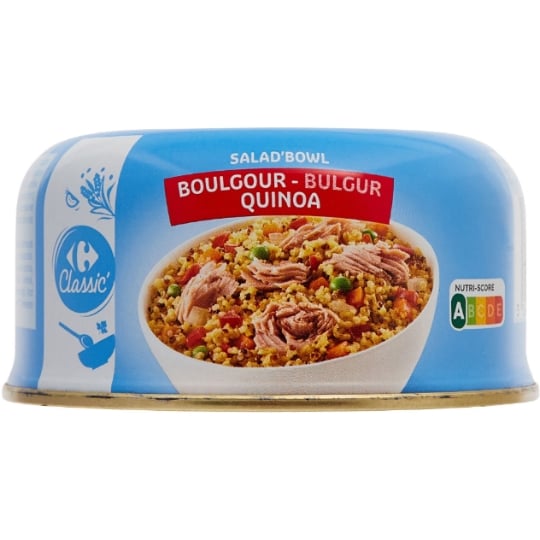 Salade de Thon Boulgour et Quinoa CARREFOUR CLASSIC'
