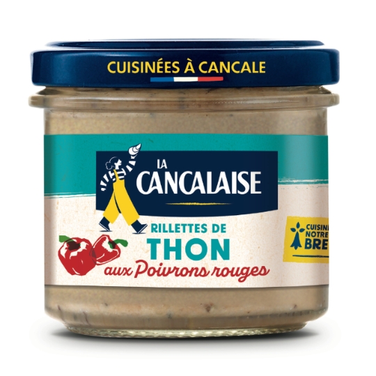 Rillette de thon  aux poivrons grillés LA CANCALAISE