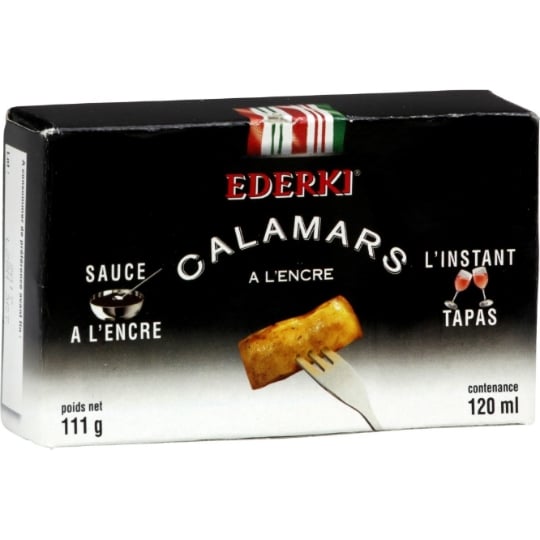 Calamars à l'encre EDERKI