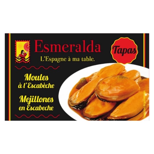 Moules à l'escabèche  ESMERALDA
