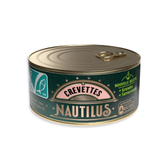 Crevettes Décortiquée  à La Main NAUTILUS