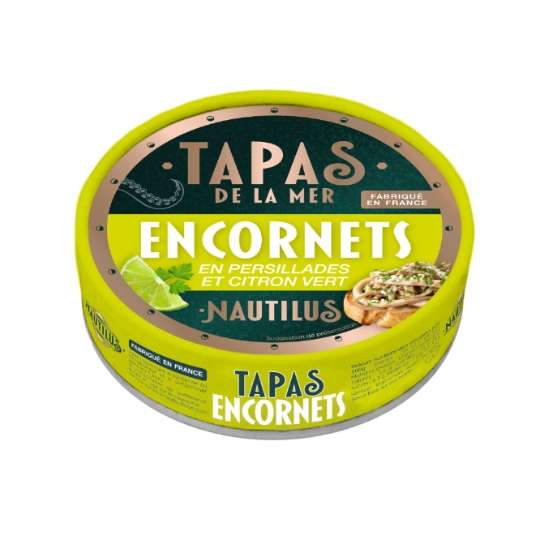 Tapas En Cornets en Persillades et Citron Vert NAUTILUS