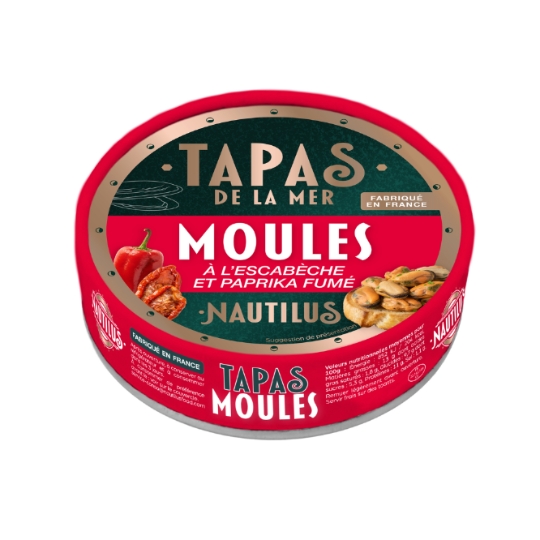 Tapas Moules à L'escabèche et Paprika Fumé NAUTILUS