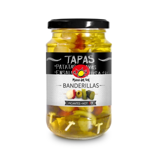 Brochettes condiments piquants PLAZA DEL SOL