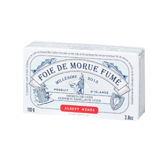 Foie de Morue Goût Fumé ALBERT MENES