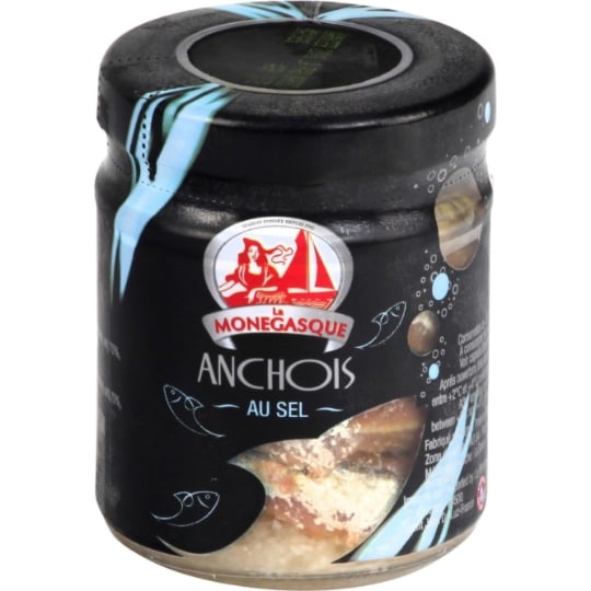 Anchois au sel LA MONEGASQUE