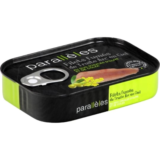 Filets de Truite Fumés à l'Huile d'Olive et Colza PARALLELES