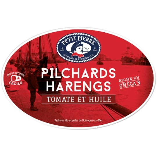 Harengs à la Tomate et Huile de Colza PETIT PIERRE