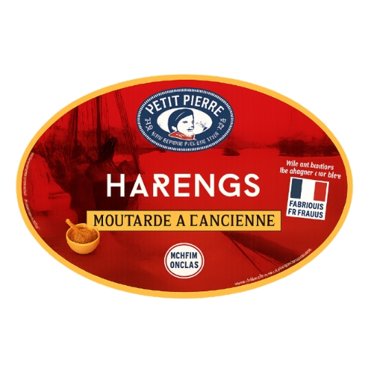 Harengs à La Moutarde à l'Ancienne PETIT PIERRE