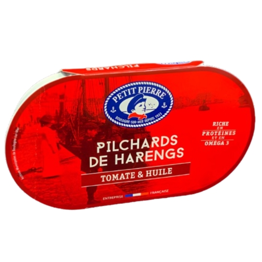 Pilchards de harengs tomate et huile PETIT PIERRE