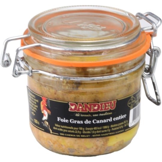 Foie gras de canard entier DANDIEU