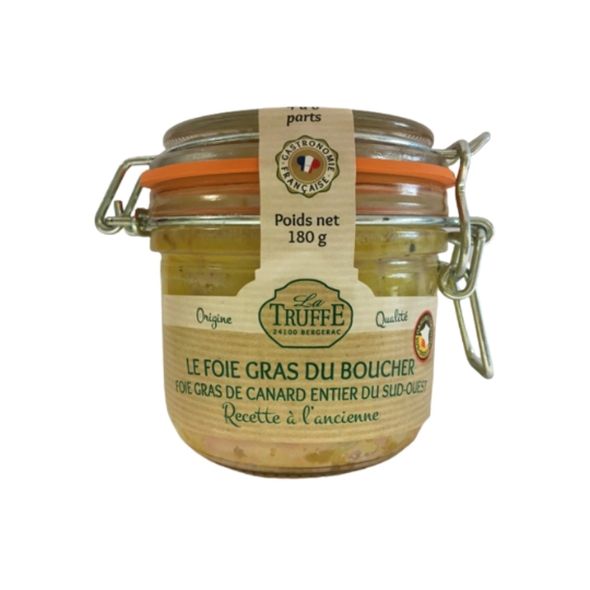 Foie Gras de Canard Entier du Sud-Ouest du Boucher LA TRUFFE PERIGOURDINE
