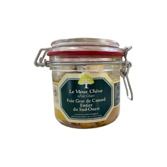 Foie gras de canard entier du sud ouest LE VIEUX CHENE