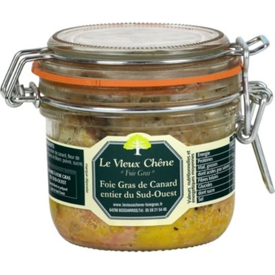 Foie gras de canard du sud-ouest IGP LE VIEUX CHENE