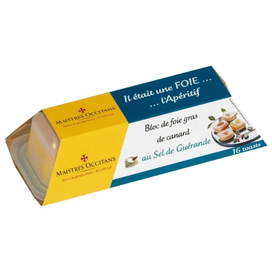 Foie Gras de Canard au Sel de Guerande MAISTRES OCCITANS