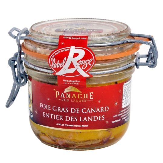 Foie gras de canard Label Rouge PANACHE DES LANDES