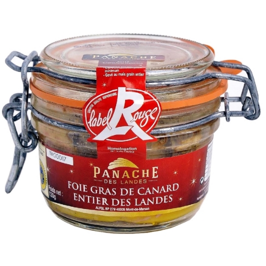 Foie gras de canard entier Label Rouge PANACHE DES LANDES