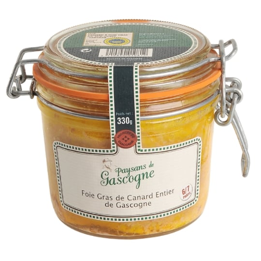 Foie gras de canard entier PAYSANS DE GASCOGNE