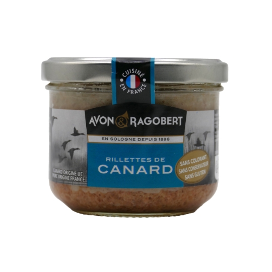 Rillettes de canard AVON & RAGOBERT