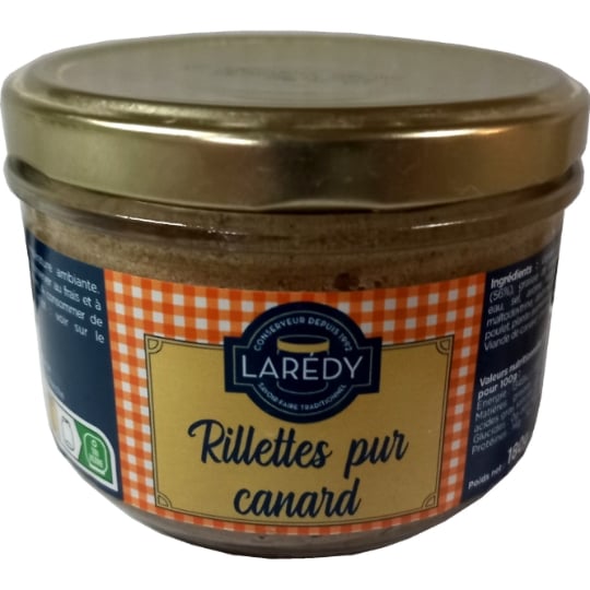 Rillettes de canard LAREDY
