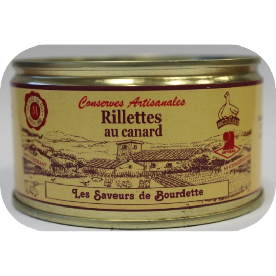 Rilettes Au Canard LES SAVEURS DE BOURDETTE