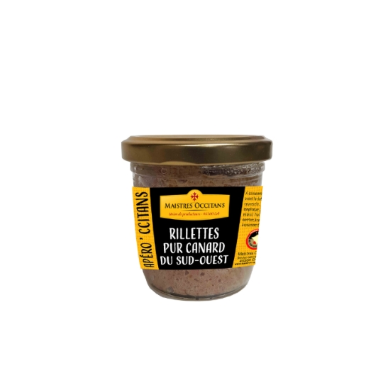 Rillettes Pur Canard Sud Ouest MAISTRES OCCITANS