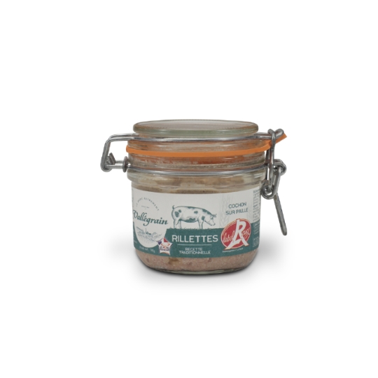 Rillettes pur porc Label Rouge VALLEGRAIN