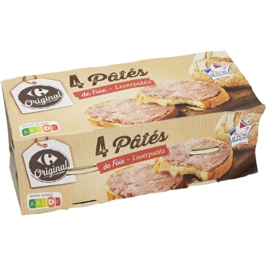 Pâté de foie CARREFOUR ORIGINAL