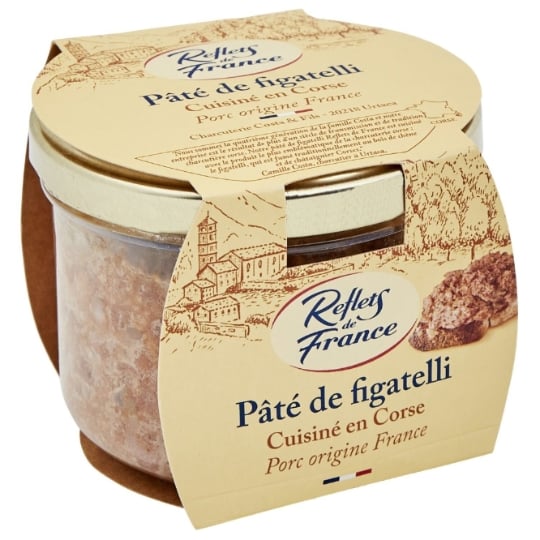 Pâté de figatelli cuisiné en Corse REFLETS DE FRANCE