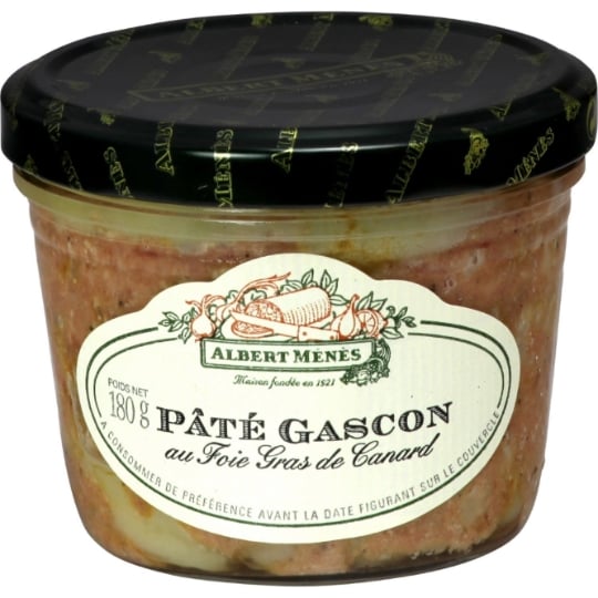Pâté Gascon au foie gras de canard ALBERT MENES