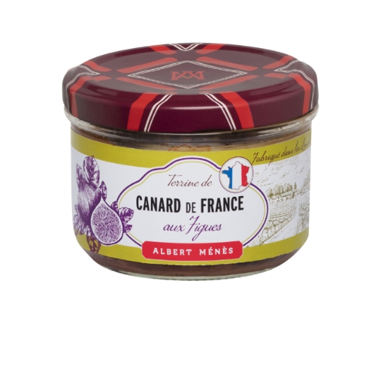 rillettes Canard de France aux Figues ALBERT MENES