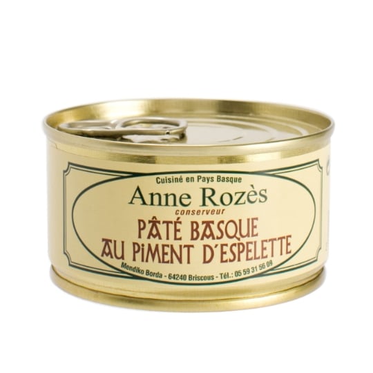 Pâté piment d'Espelette ANNE ROZES