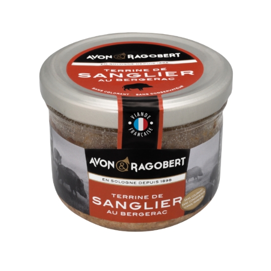 Terrine sanglier au Bergerac AVON & RAGOBERT