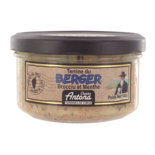 Terrine du berger brocciu et menthe CHARLES ANTONA