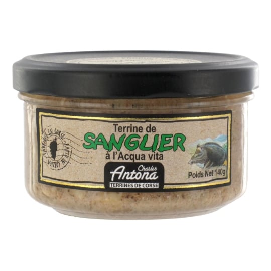 Terrine de Sanglier à l'acqua vita  CHARLES ANTONA