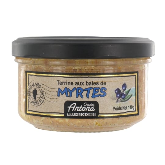 Terrine aux baies de myrtes CHARLES ANTONA