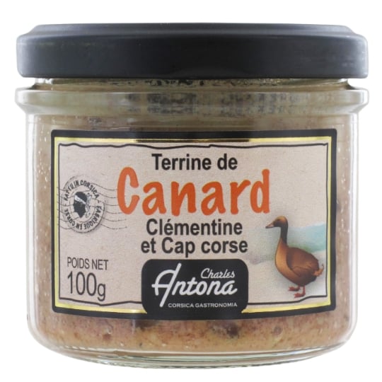 Terrine canard clémentine CHARLES ANTONA