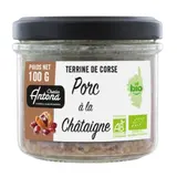 Terrine de Corse Porc à la Châtaigne Bio CHARLES ANTONA