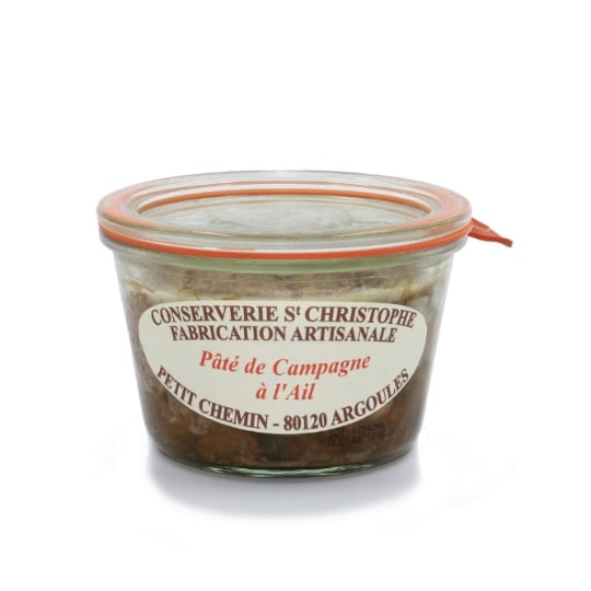 Pâté  de compagne  à l'Ail CONSERVERIE ST CHRISTOPHE